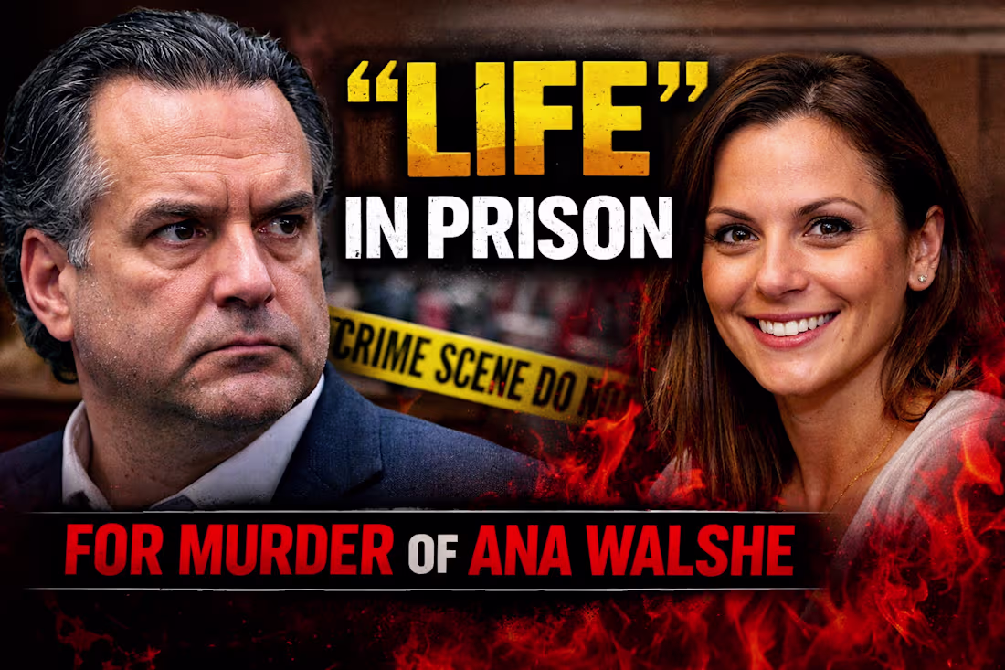 Cover image for True-Crime Thumbnail Design “Life in Prison:The Ana Walshe Case”