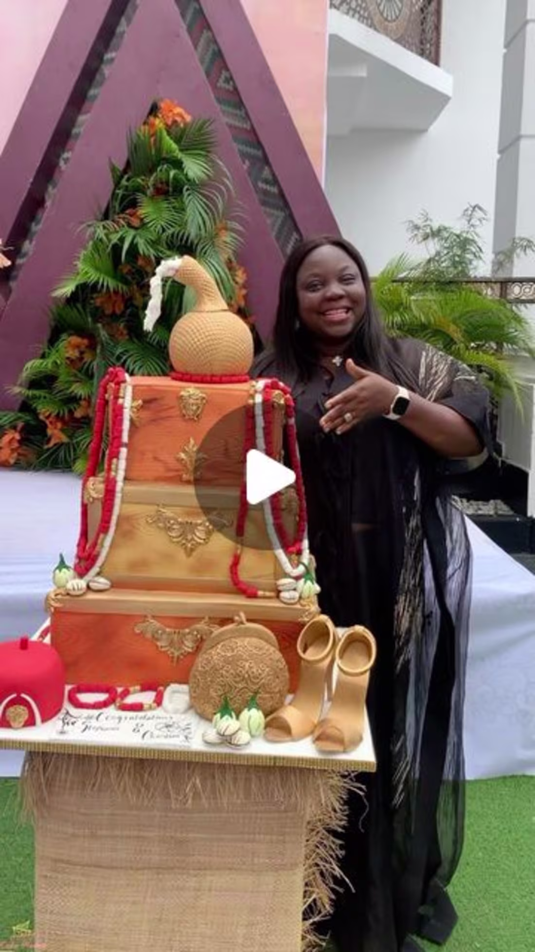 Cover image for CAKES IN PORT HARCOURT on Instagram: “Our show-stopping traditi…