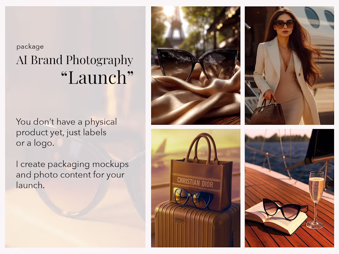 Cover image for AI Brand Photography "Launch"
