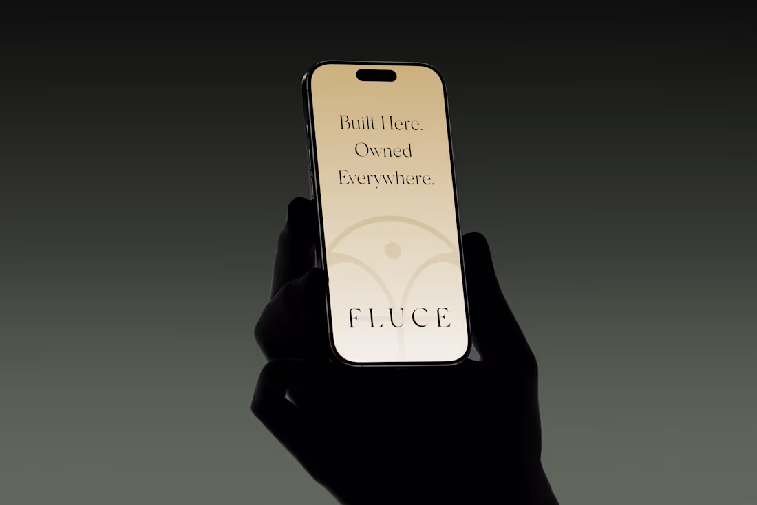 Cover image for Brand identity for Fluce, a