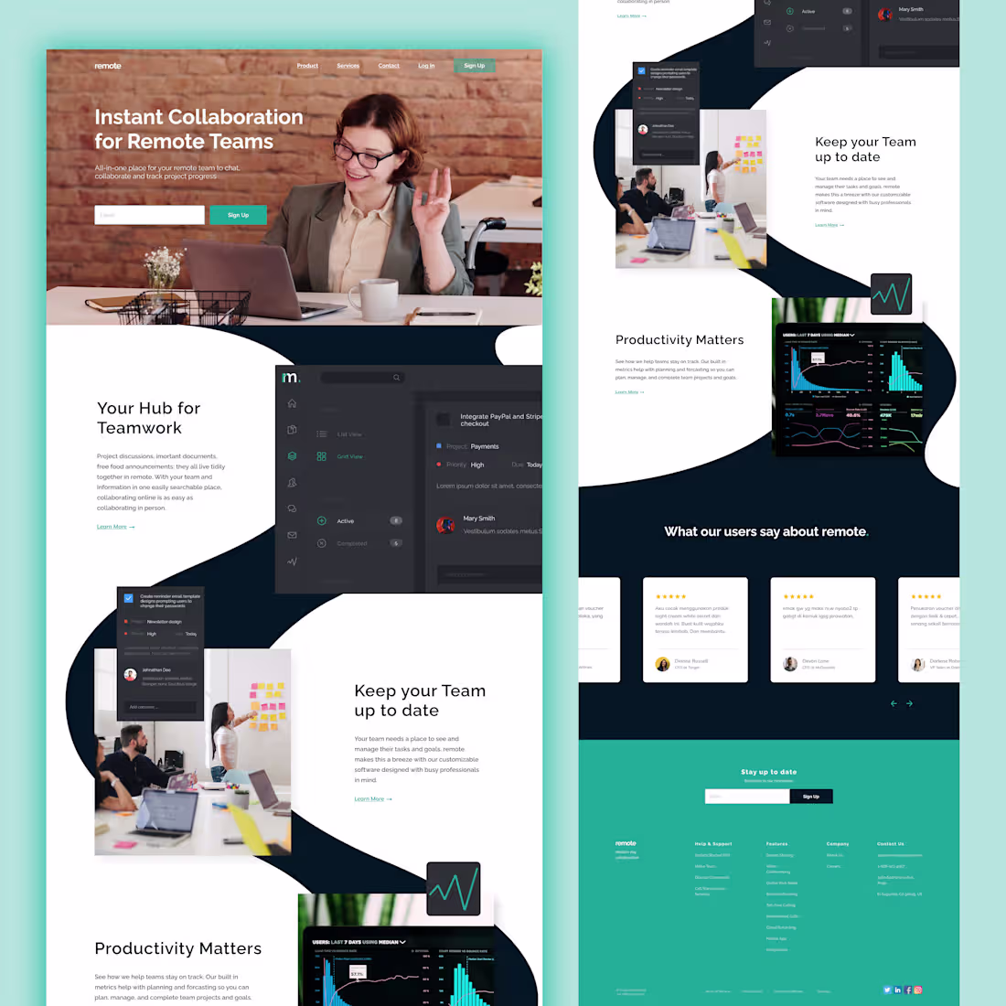 Cover image for Remote. | SaaS Concept Project