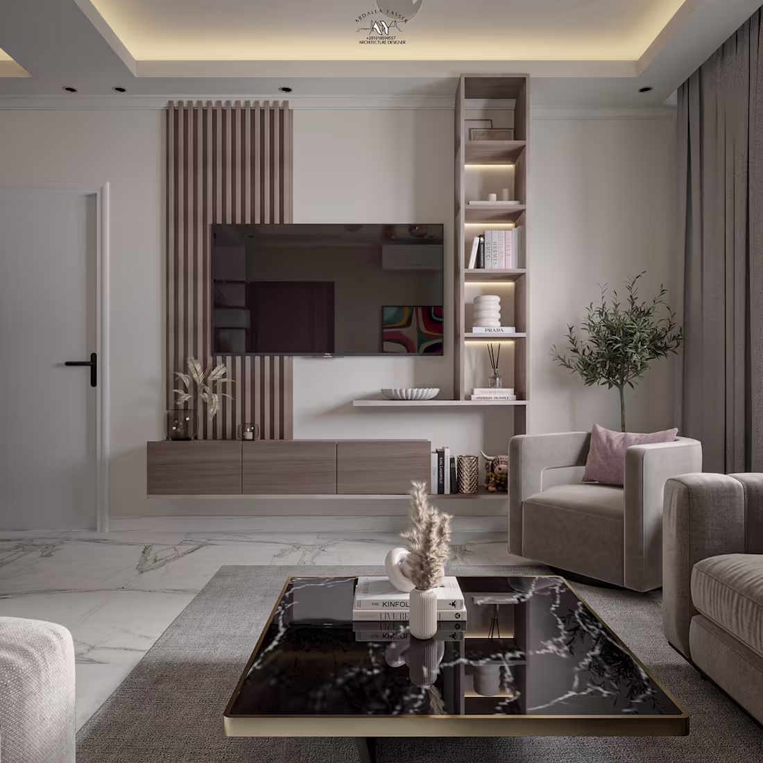 Cover image for LIVING & KITCHEN | CGI :: Behance