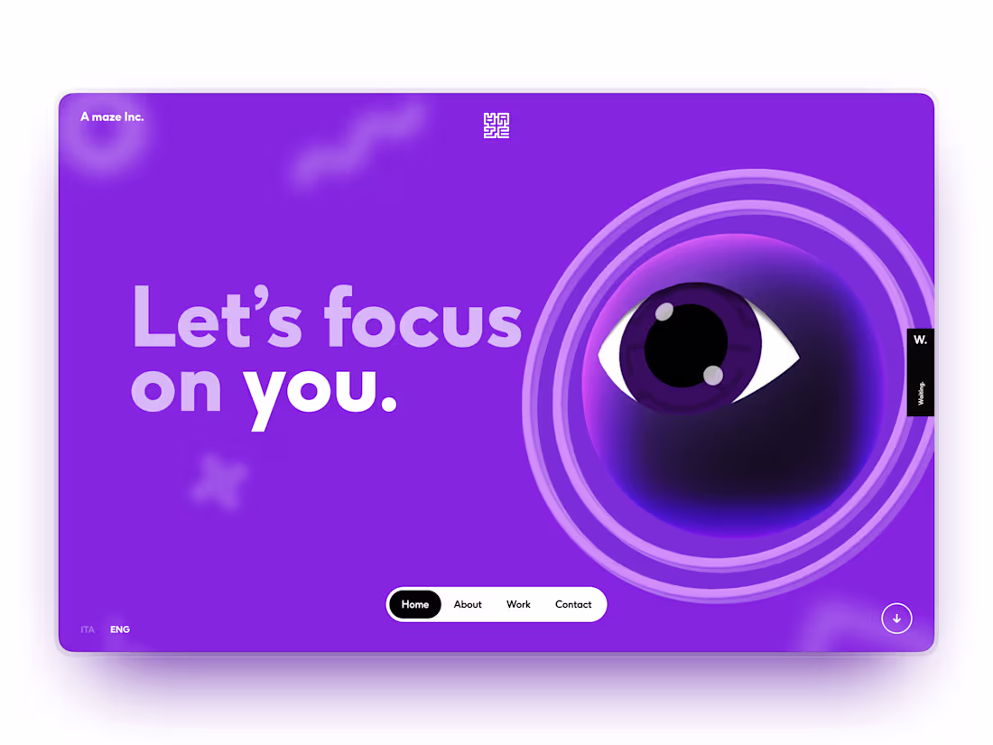 Cover image for A maze Inc. - Agency Website