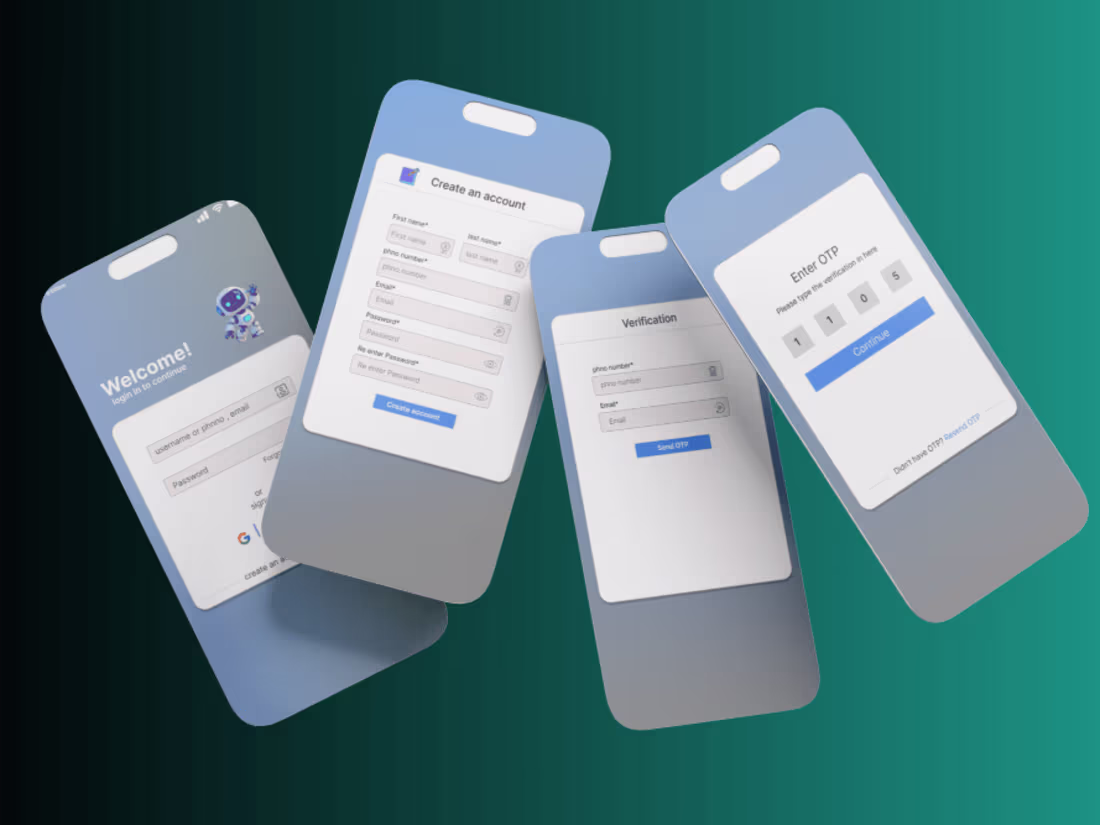 Cover image for Sign up Application :: Behance