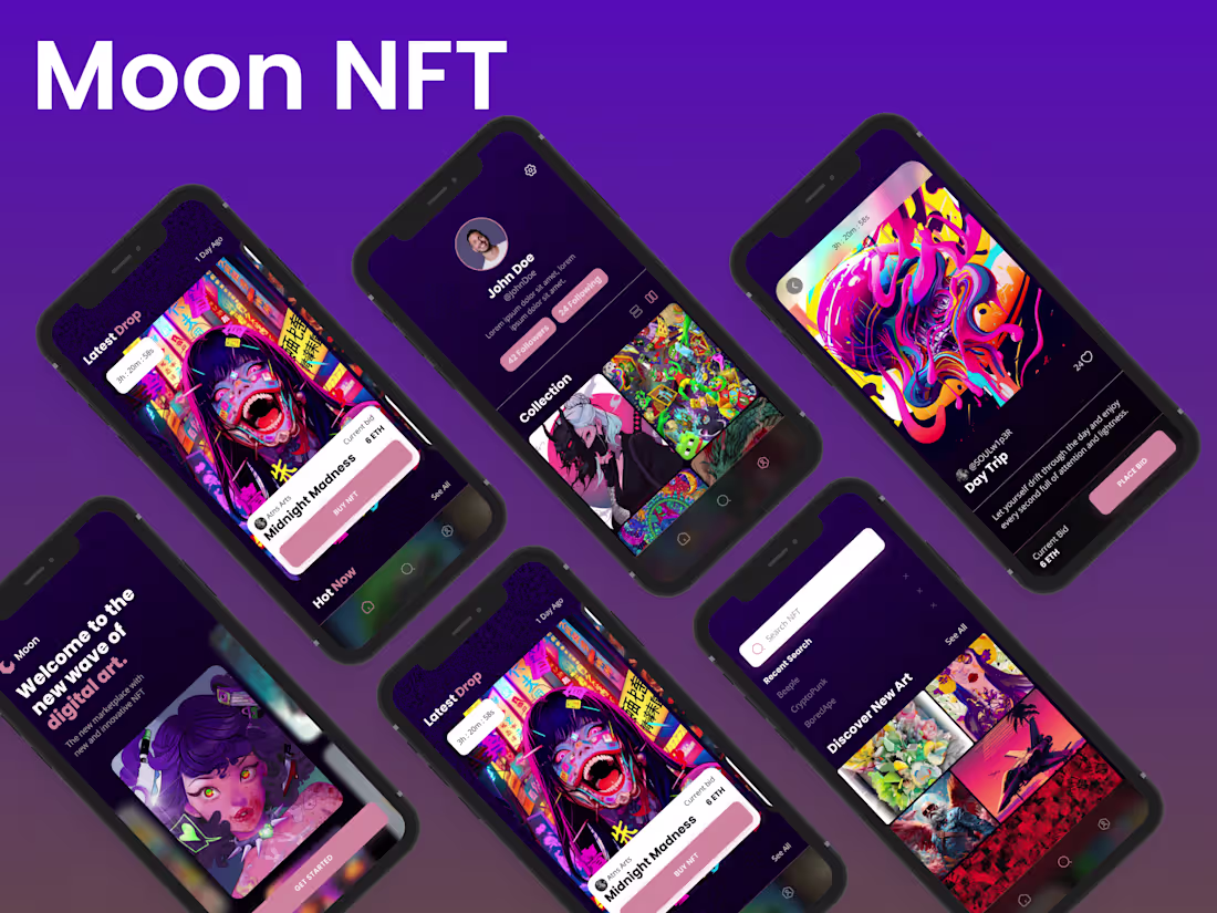 Cover image for Moon NFT- Final Case Study