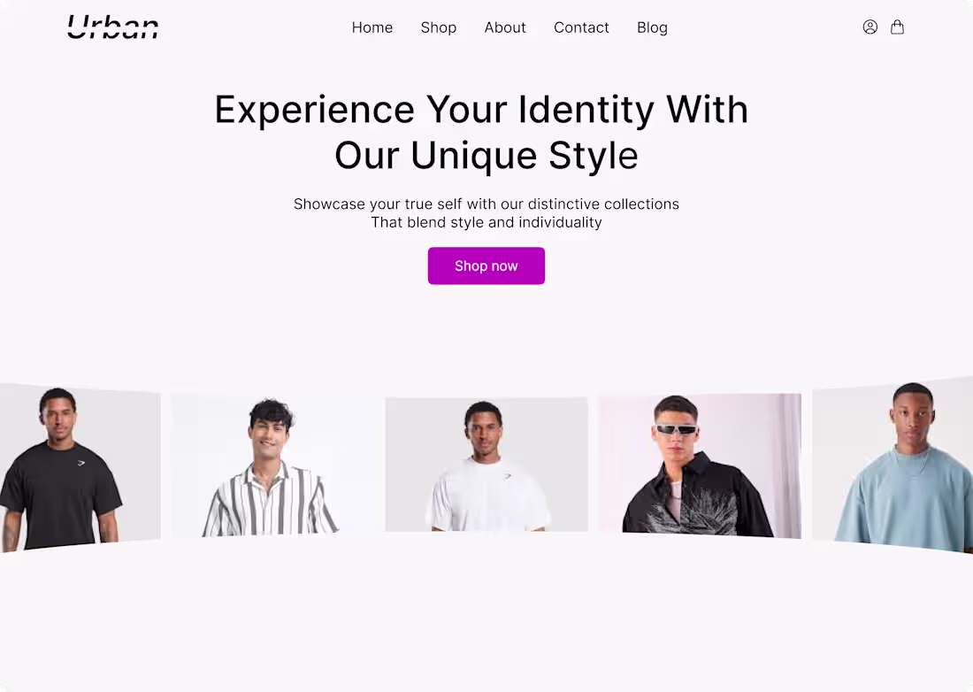Cover image for Fashion website