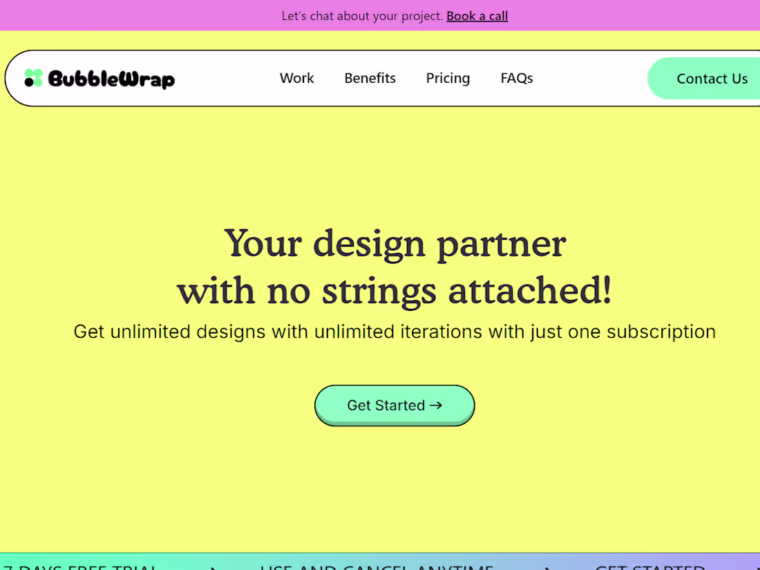 Cover image for Bubble Wrap Clone