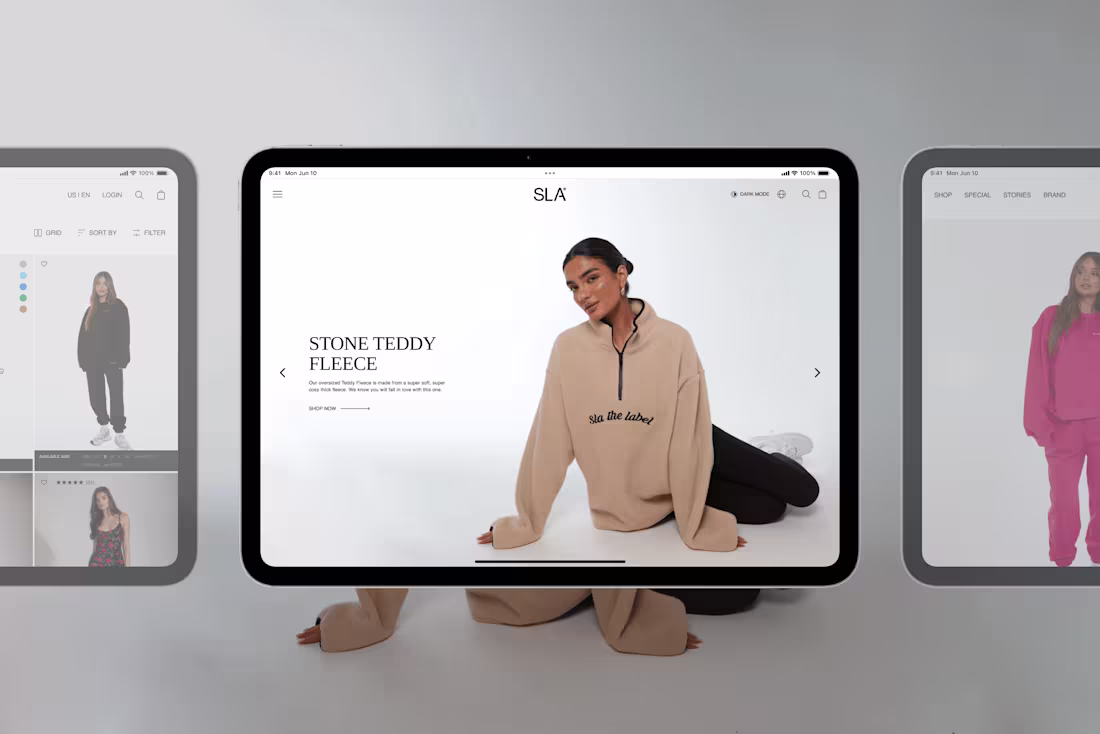 Cover image for SLA The Label - E-commerce | Clothing Store