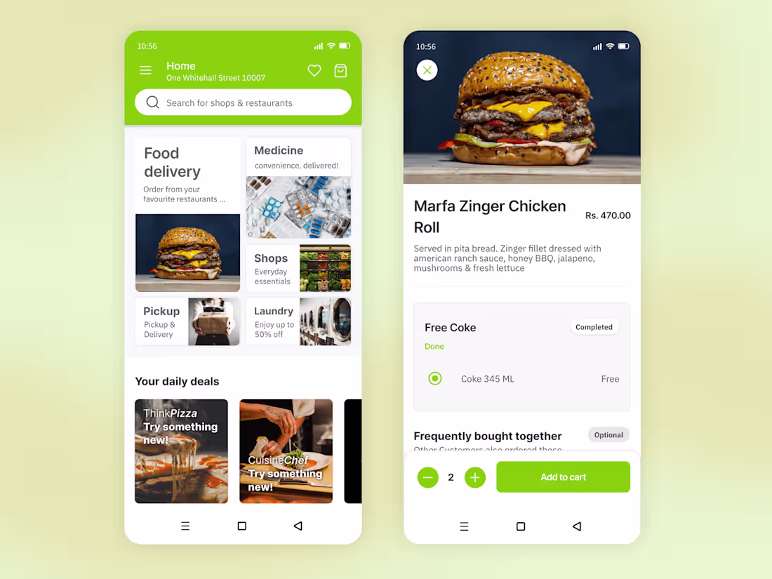 Cover image for Food Delivery app