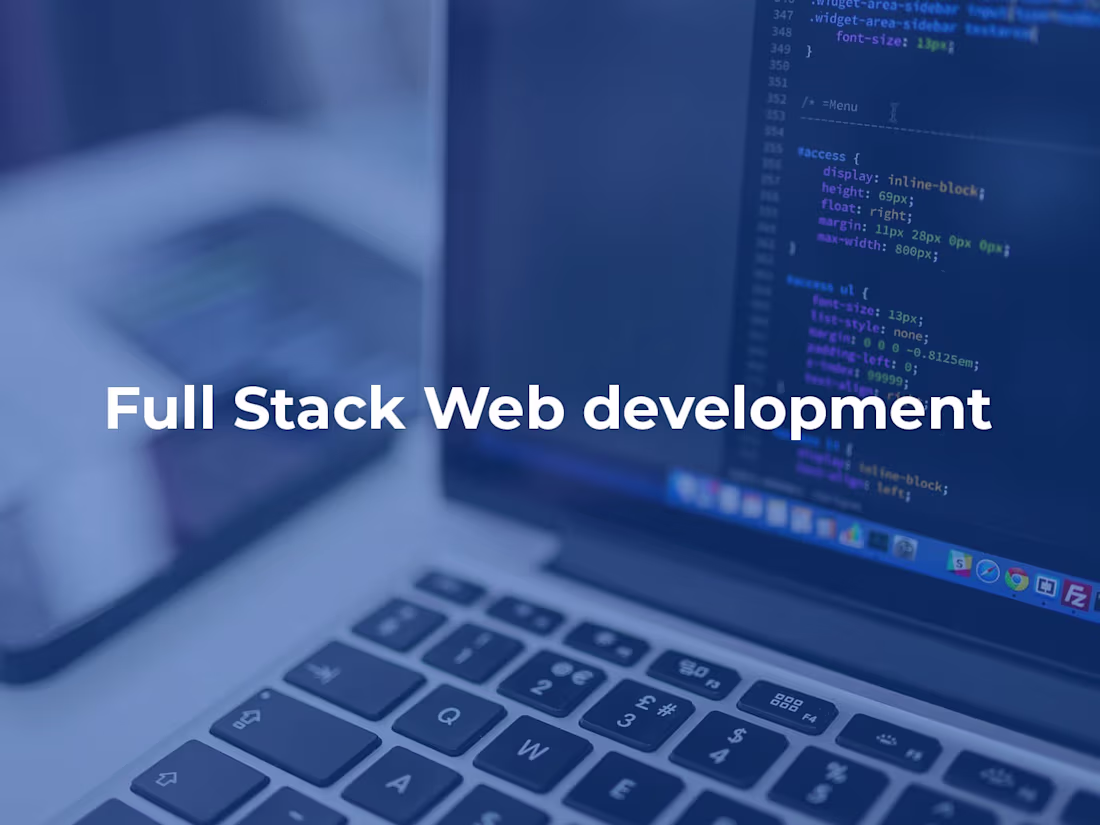 Cover image for Full Stack developer & blockchain developer