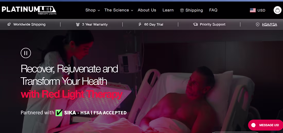 Cover image for CMO for Booming Red Light Therapy Company