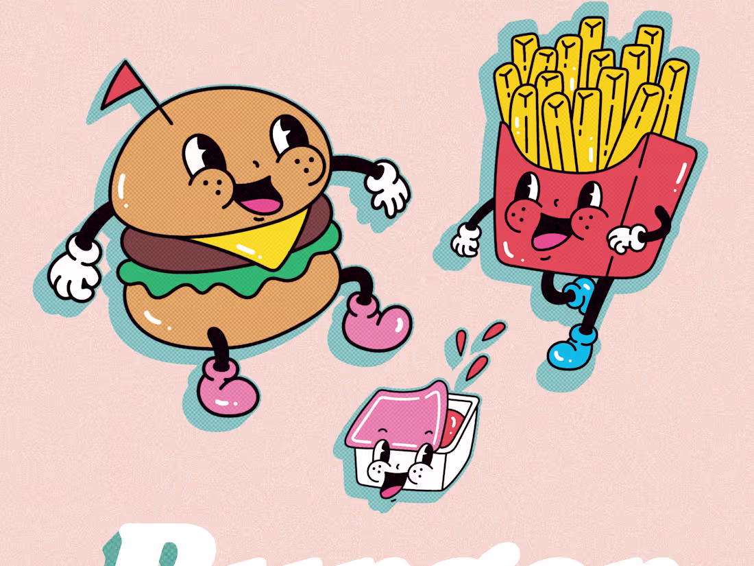 Cover image for Kalóz Burger rebranding