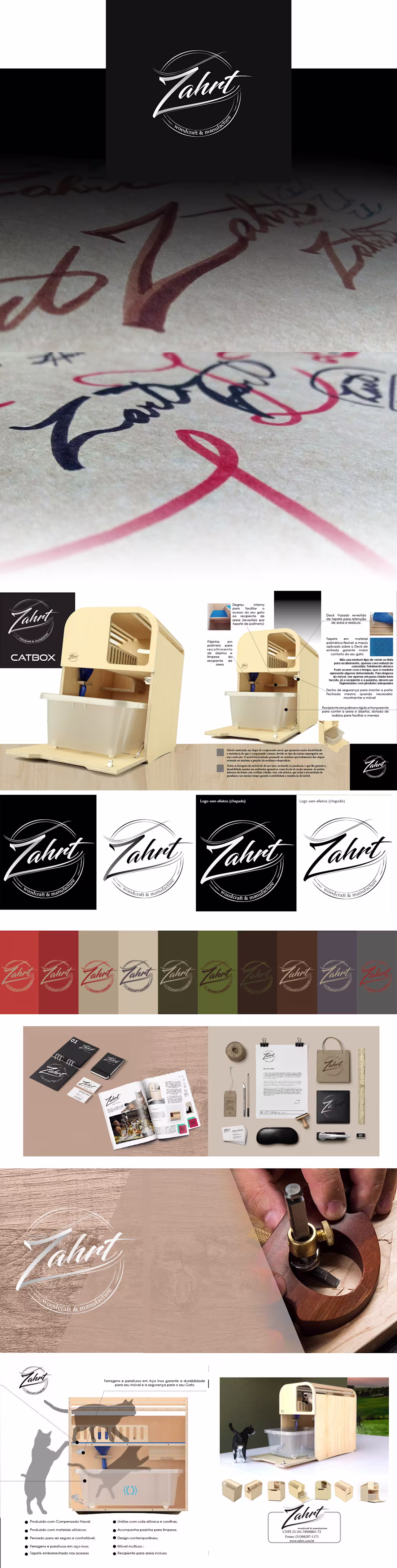 Cover image for Zhart woodcraft - Product, Brand and Catalog design