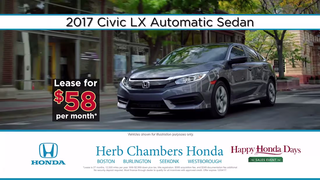 Cover image for Honda Advertising - Herb Chambers TV Commercial