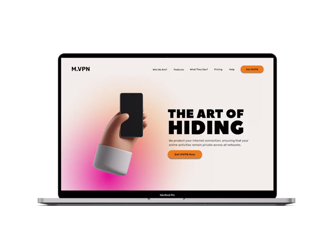 Cover image for M.VPN UI/UX Design