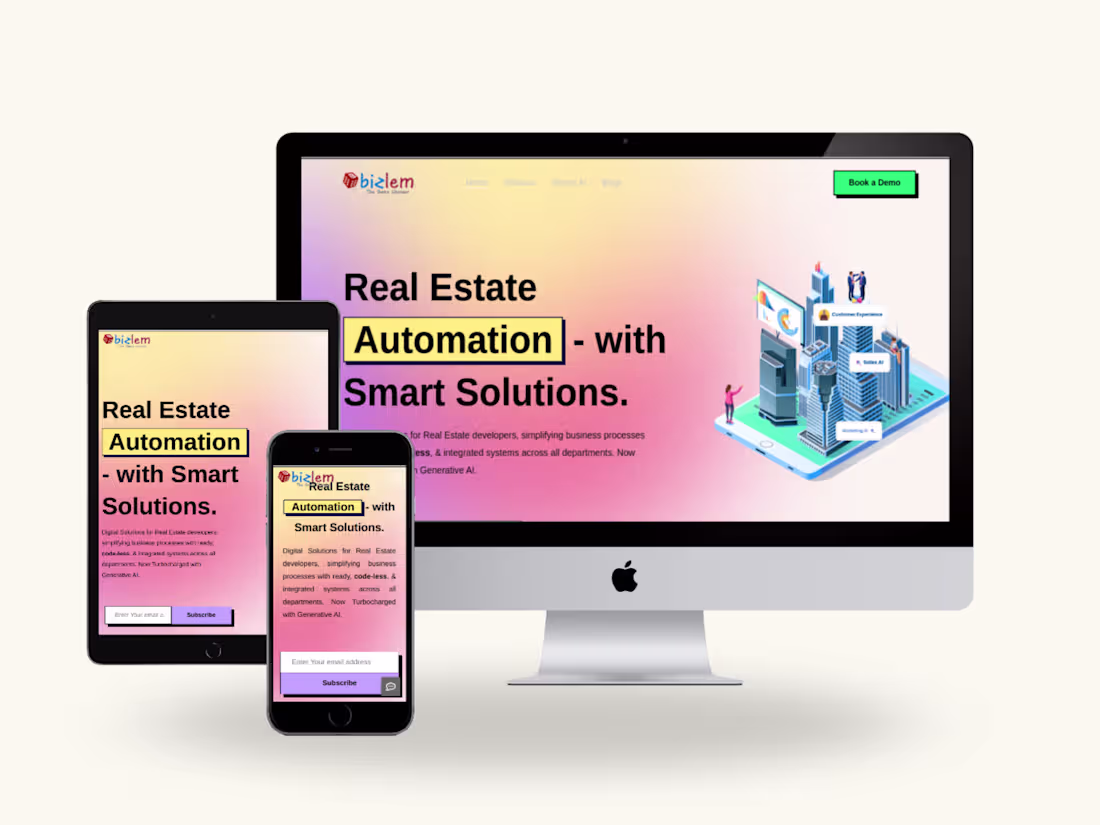 Cover image for Bizlem is a business website