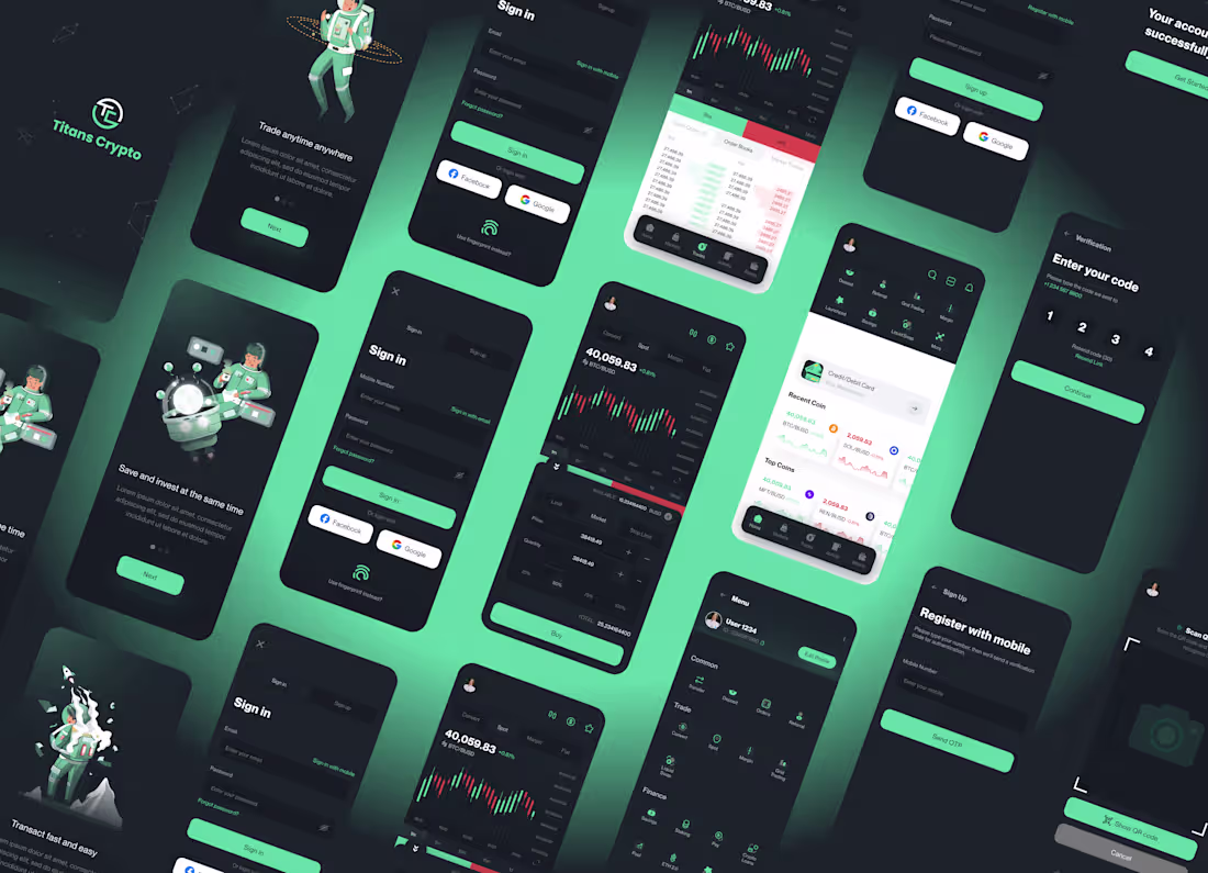 Cover image for Crypto Mobile App