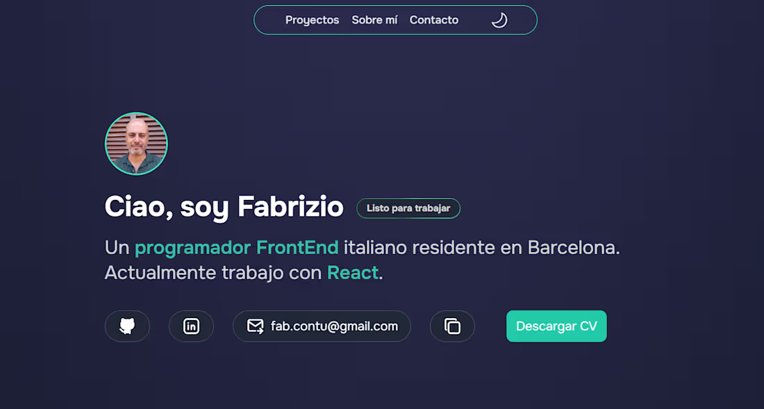 Cover image for Mi personal portfolio