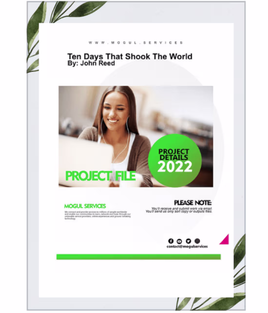 Cover image for MOGUL PROJECT