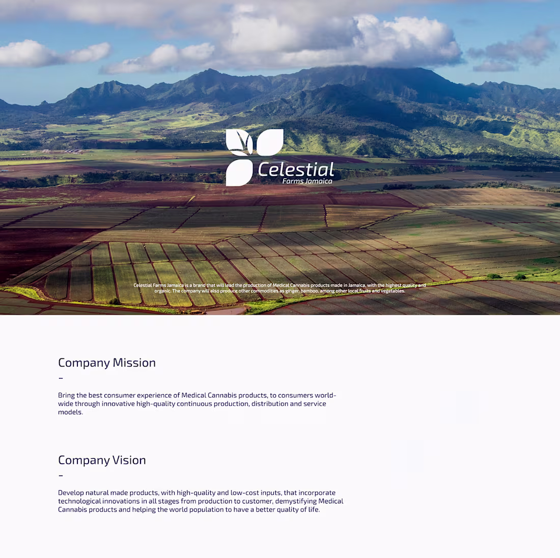 Cover image for Celestial Farms Jamaica :: Behance