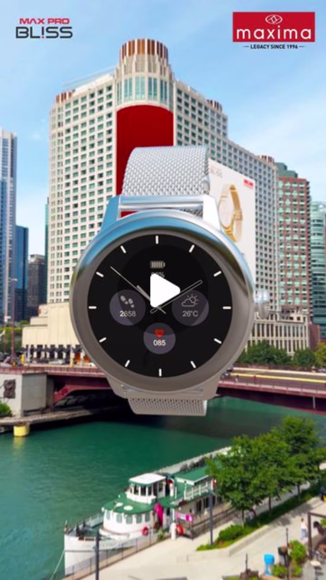 Cover image for CGI ad for Maxima Watch