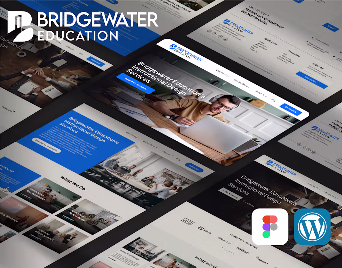Cover image for Instructional Design WordPress Website