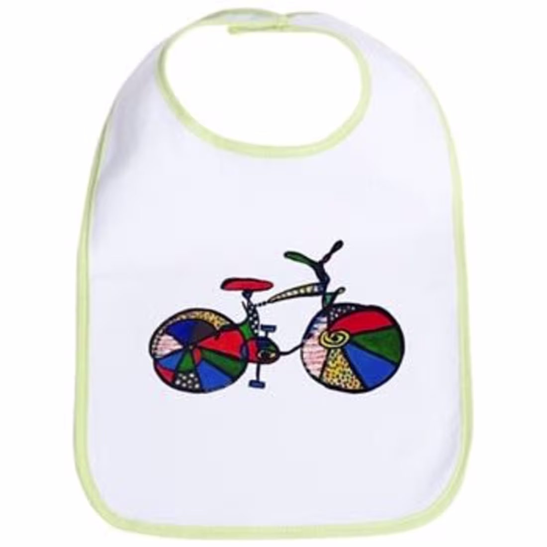 Cover image for More Artsy Bike Merch! (Baby bib, water bottle, lunch bag) 