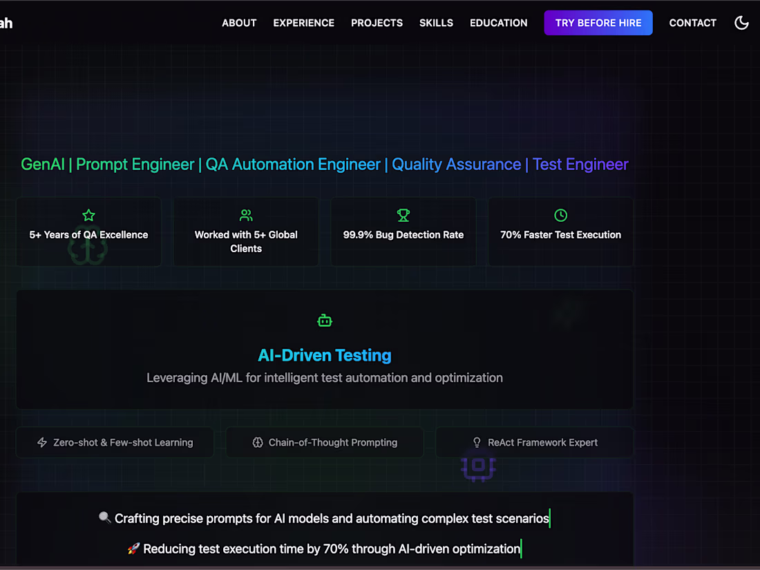 Cover image for Building AI-Powered Automation: From QA Testing to Full-Stac...