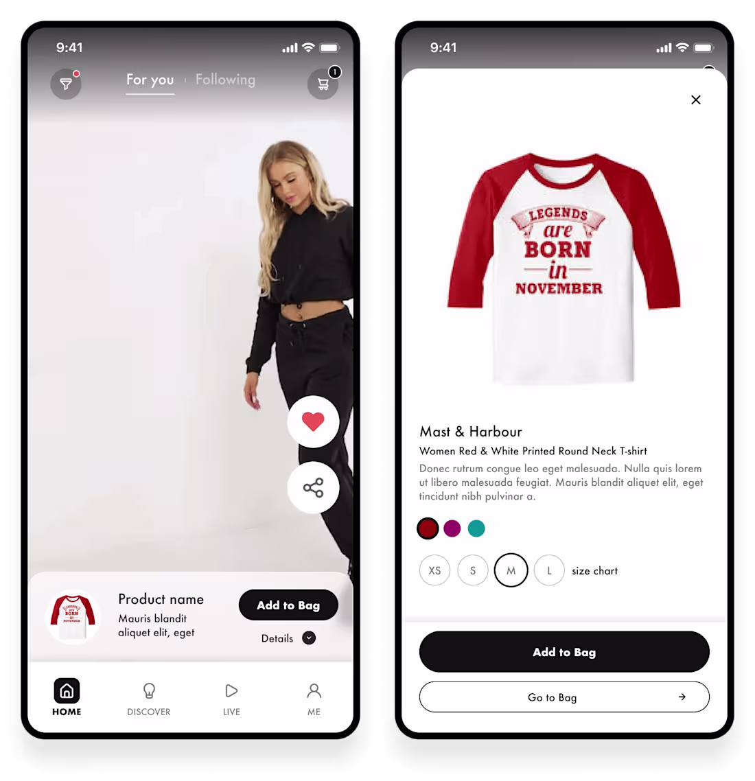 Cover image for Social Commerce App concept