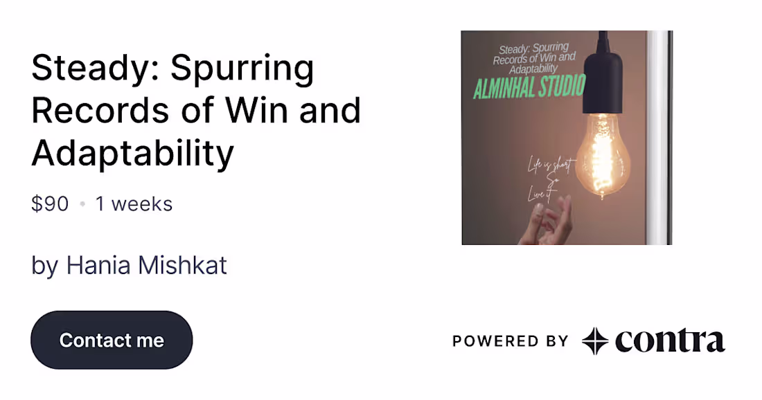 Cover image for Steady: Spurring Records of Win and Adaptability