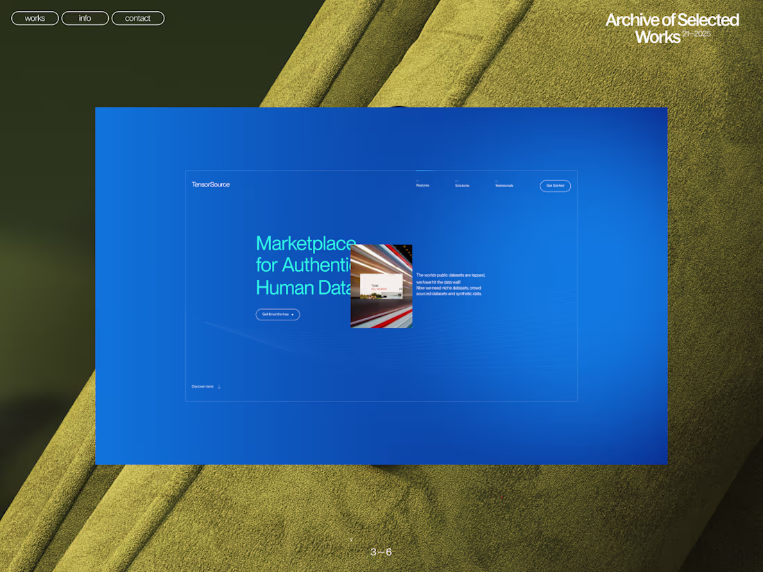 Cover image for Interactive Brand Experiences & Immersive Websites