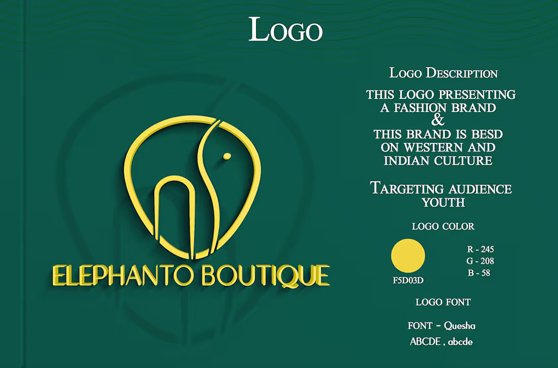 Cover image for I will create a luxury brand kit identity and brand guidelines