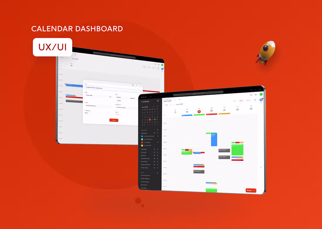 Cover image for Calendar Dashboard