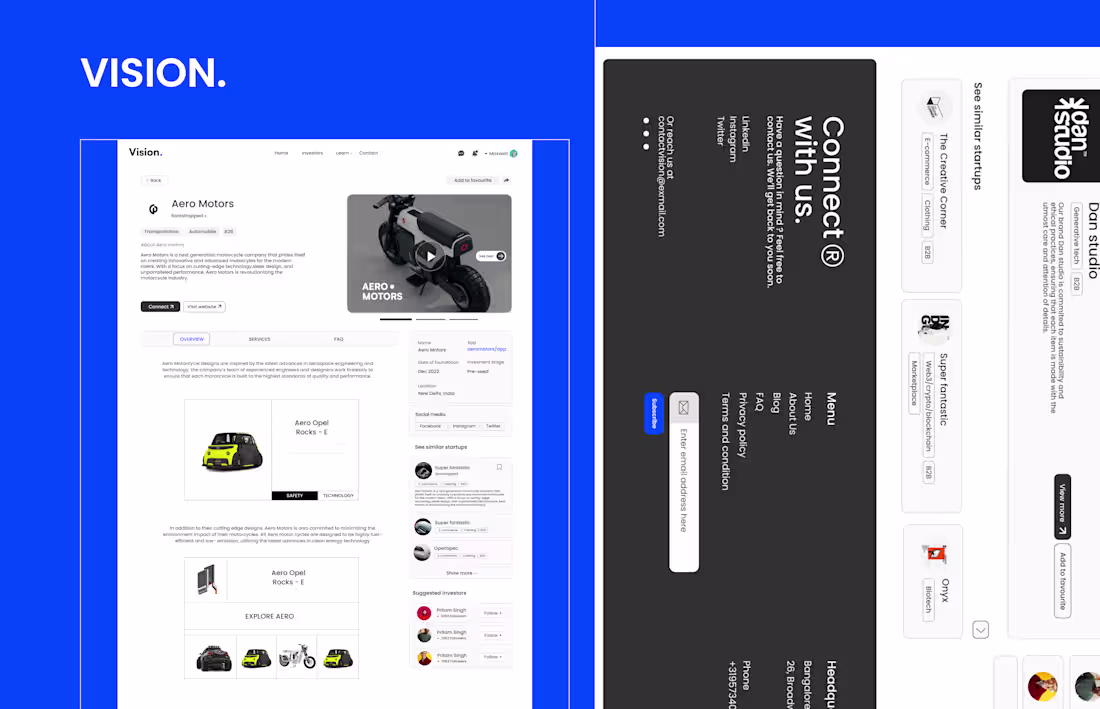 Cover image for VISION.