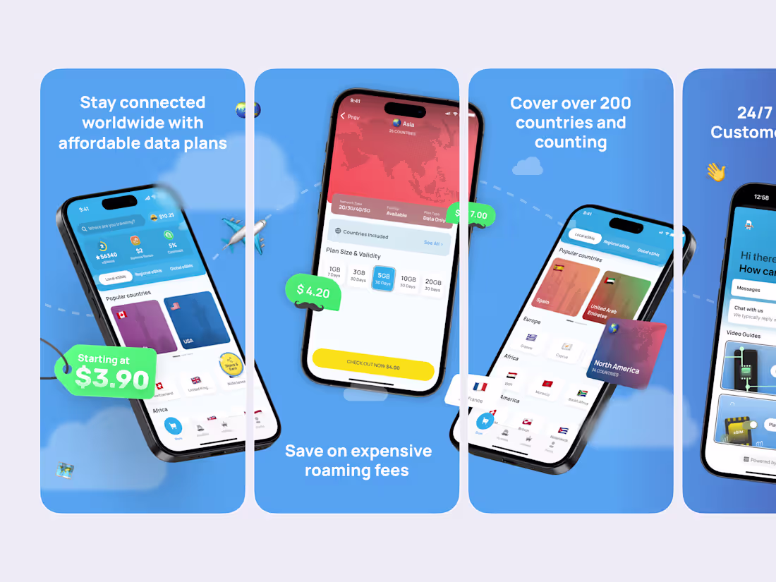 Cover image for Designed a clean and modern App Store presentation crafted t...