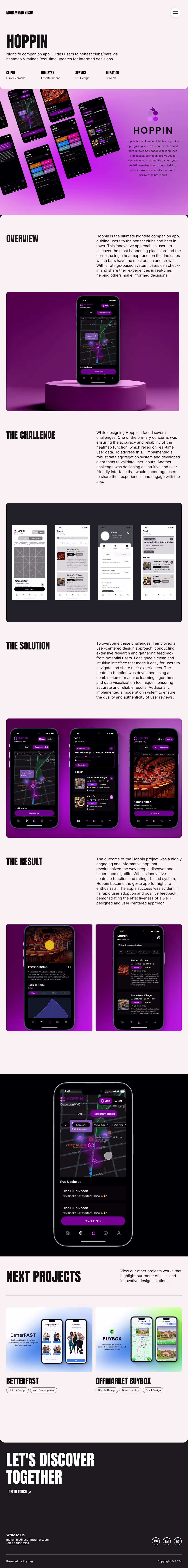 Cover image for Hoppin- Nightlife Companion App