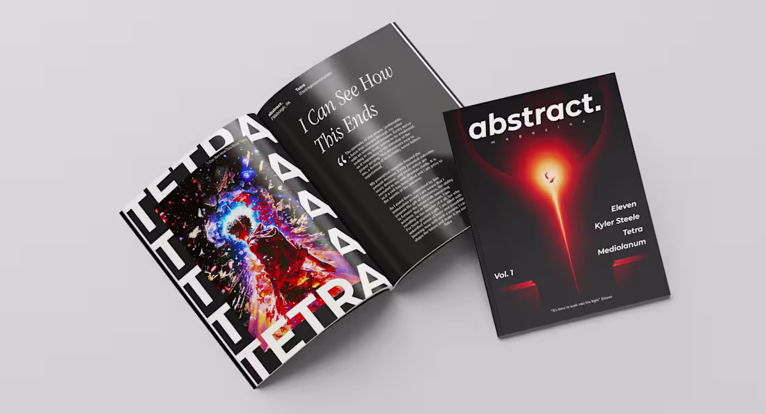 Cover image for abstract. magazine