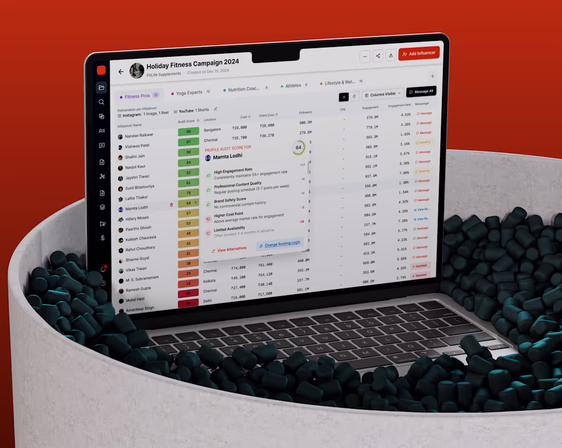 Cover image for Simplifying Influencer Marketing Data at Qoruz