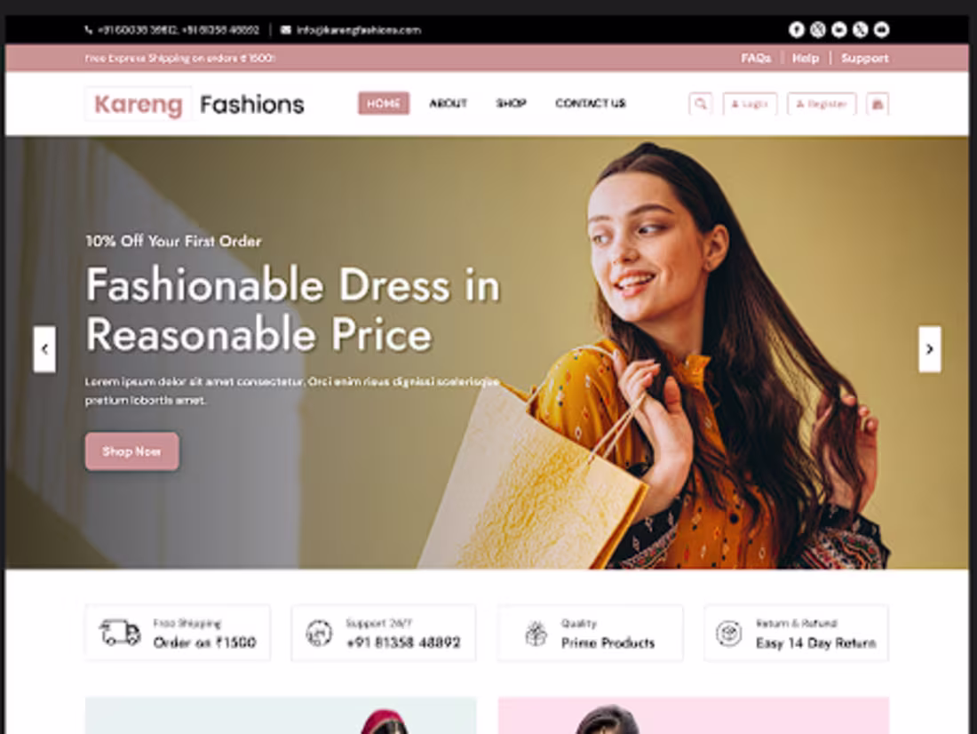 Cover image for Custom eCommerce Website to Boost Your Online Sales