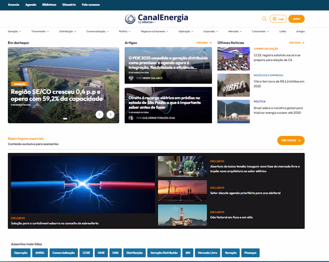 Cover image for Enterprise WordPress Development: Canal Energia