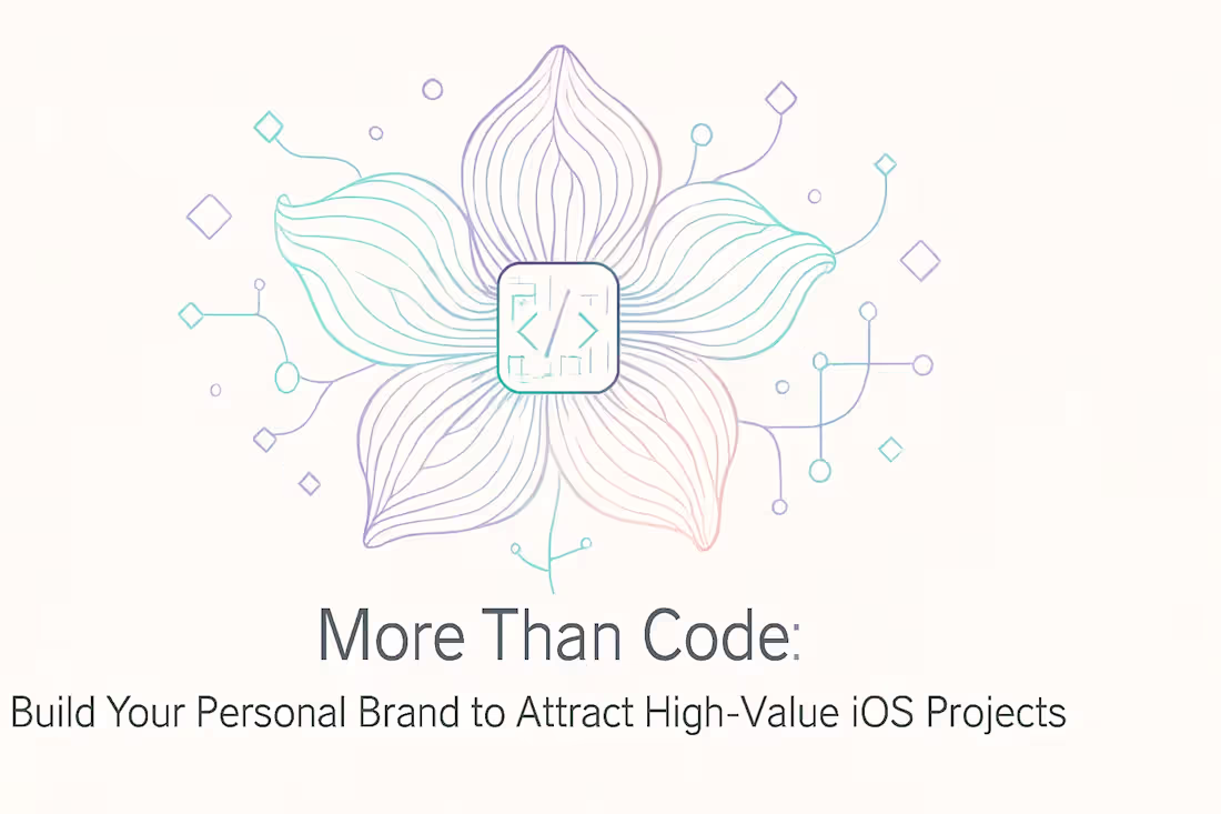 Cover image for More Than Code: Build Your Personal Brand to Attract High-Value iOS Projects