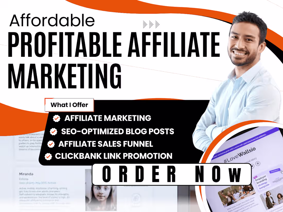 Cover image for ClickBank Affiliate Link Promotion Affiliate Marketing Amazon
