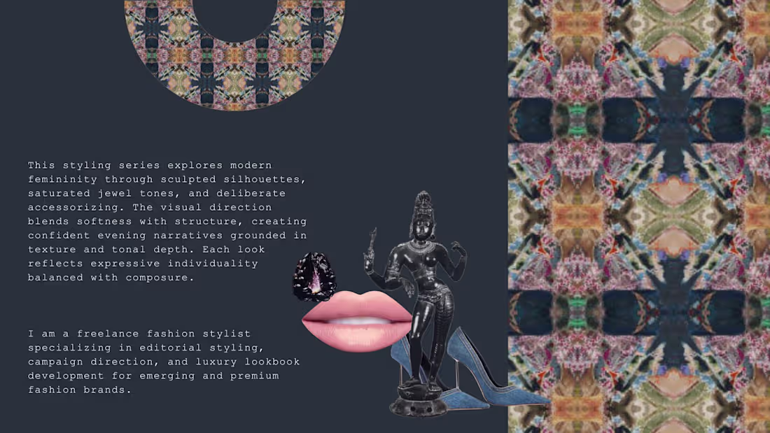 Cover image for Fashion and culture inspired portfolio