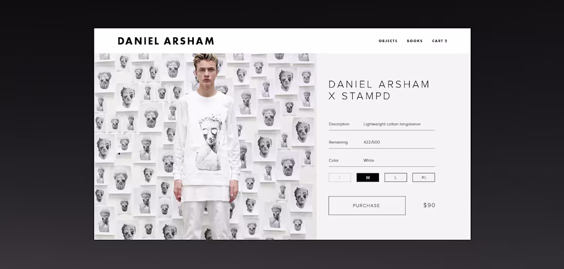 Cover image for Daniel Arsham