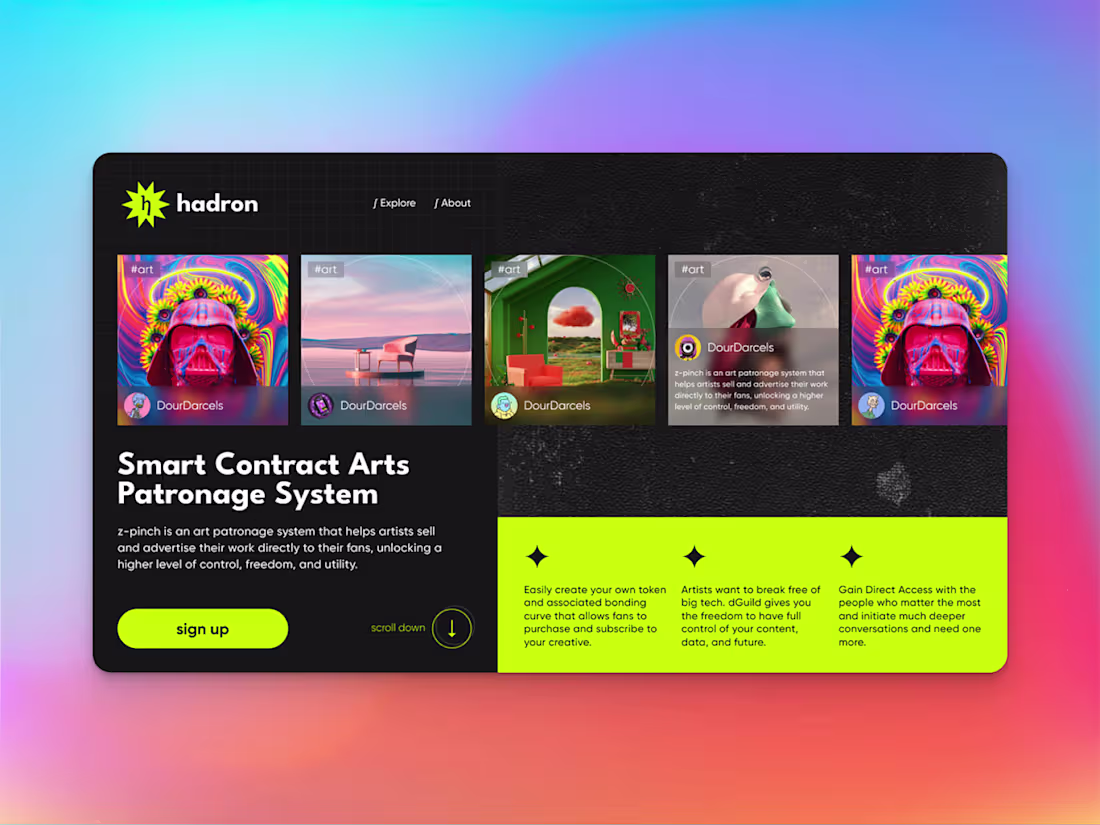 Cover image for hadron