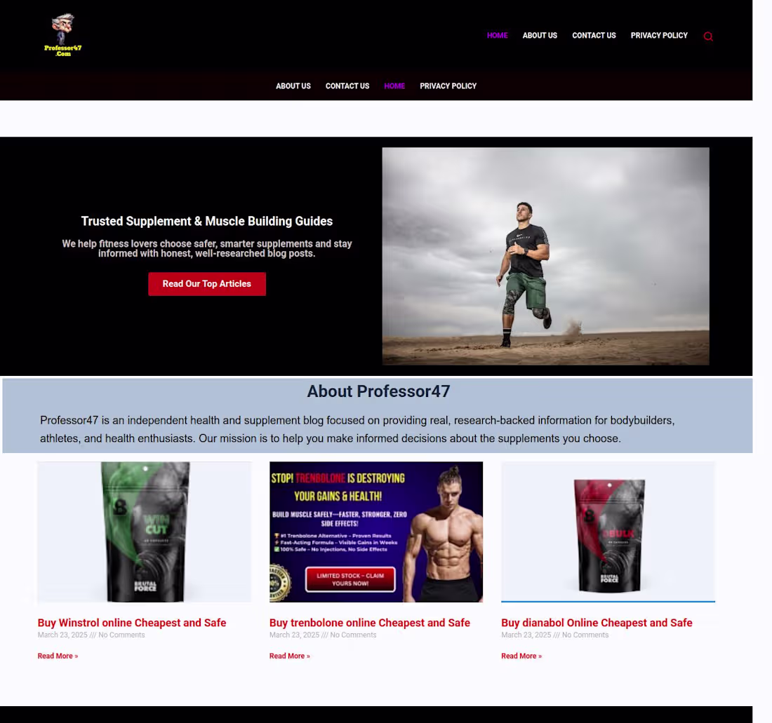 Cover image for Homepage Layout for Health & Fitness Blog