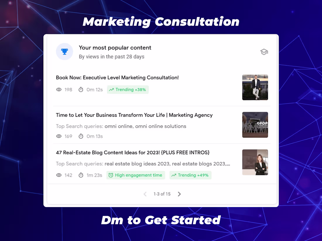 Cover image for Marketing & Sales consultation