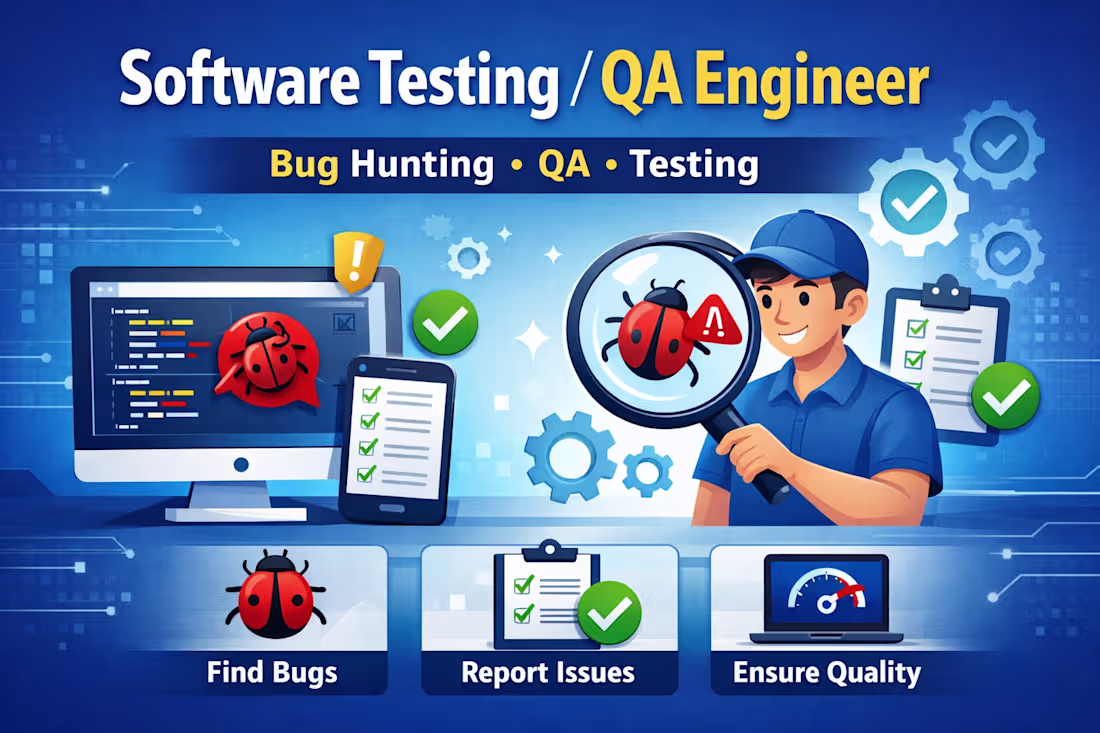 Cover image for Website Testing & Bug Report