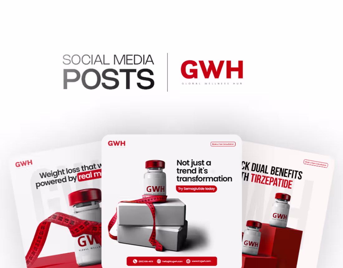 Cover image for Social Media Posts - GWH