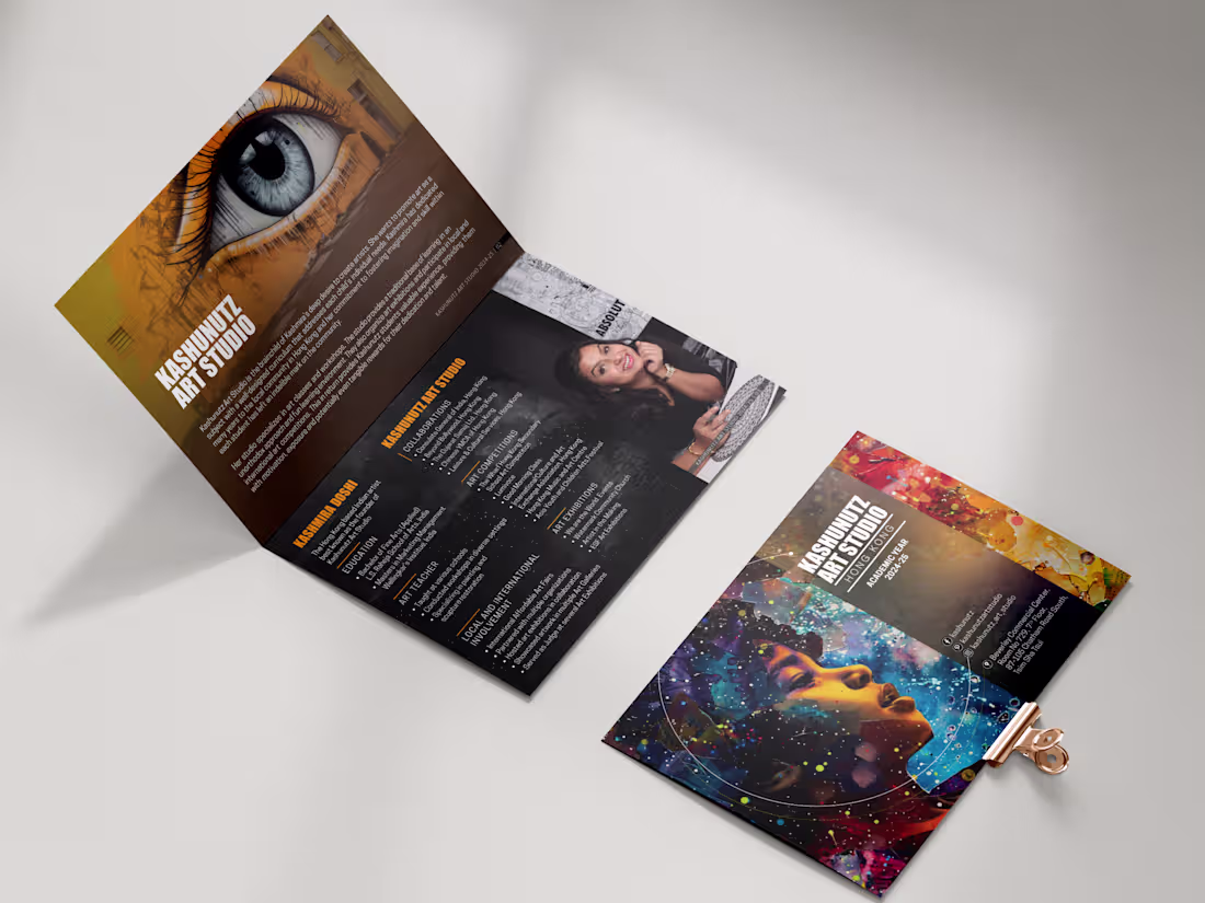 Cover image for Brochure Magic: Designs That Capture Attention